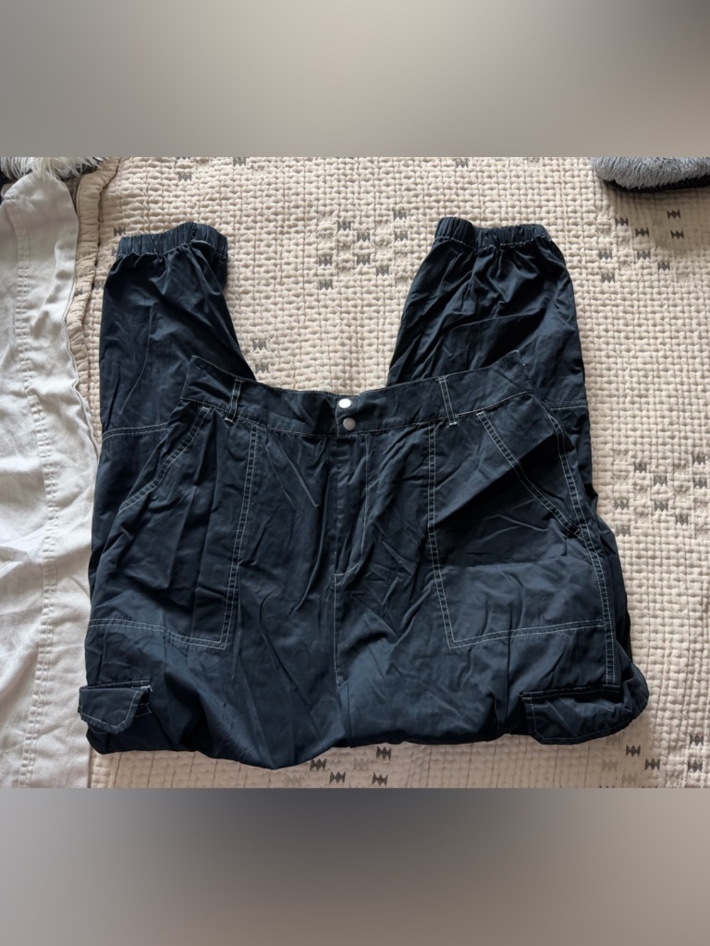 Wild Fable Black Cargo Joggers